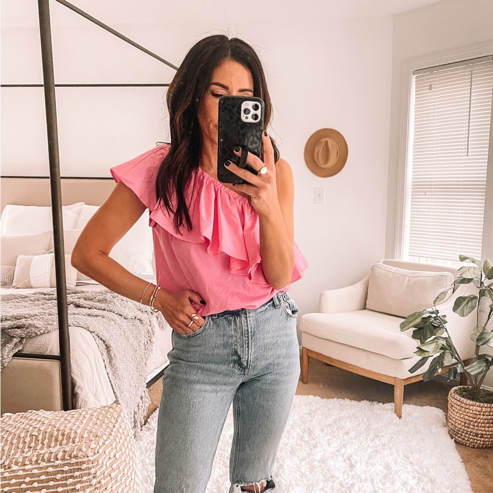 Target one shoulder top